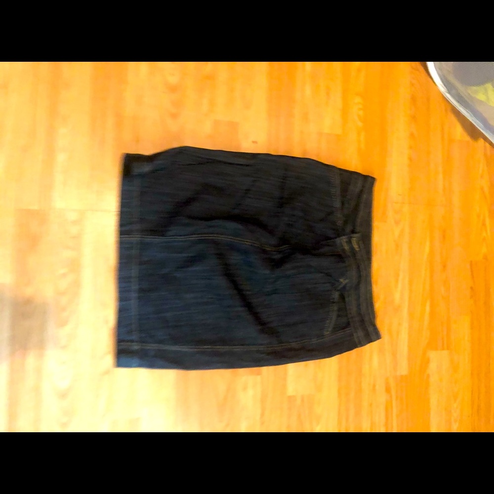 Blue jean skirt